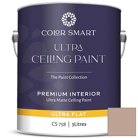 Краска COLOR SMART CS 758 ULTRA CEILING PAINT ультраматовая краска цвет AF-185 