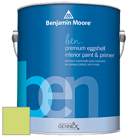 Benjamin Moore Ben W626 Premium Interior Latex Eggshell краска цвет NCS S 0550-G50Y 