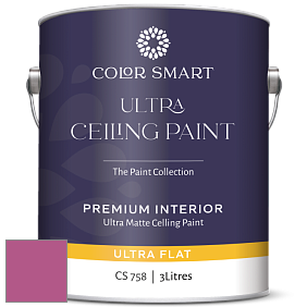 COLOR SMART CS 758 ULTRA CEILING PAINT ультраматовая краска цвет NCS S 2060-R30B 