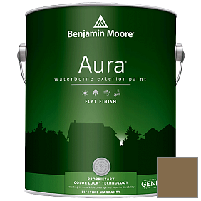 Краска Aura Waterborne Exterior Flat Finish (629) цвет 231 Aged Bronze