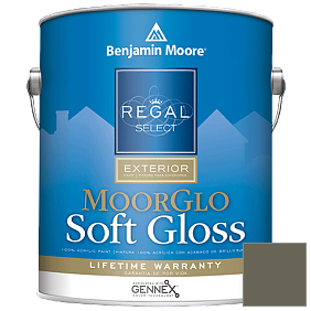 Краска Regal Select Exterior Paint-Moor GloSoft Gloss Finish (W096) цвет 1498 Forest Floor