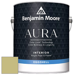 Benjamin Moore Aura 524 Waterborne Interior Eggshell Finish краска цвет 2147-40 Dill Pickle