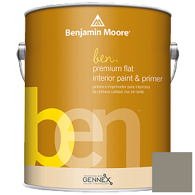 Краска Ben Premium Interior Latex Flat (W625) цвет 1560 Antique Pewter