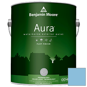 Краска Aura Waterborne Exterior Flat Finish (629) цвет 2063-50 Blue Marguerite