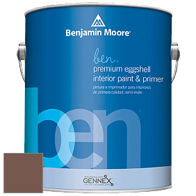 Benjamin Moore Ben W626 Premium Interior Latex Eggshell краска цвет 2097-30 Hedgehog Brown