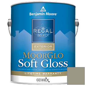 Краска Regal Select Exterior Paint-Moor GloSoft Gloss Finish (W096) цвет 2141-40 Creekside Green