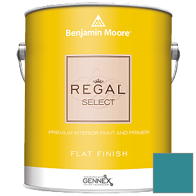 Краска Regal Select Waterborne Interior Flat Finish (547) цвет 755 Salzburg Blue