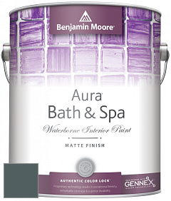 Benjamin Moore Aura 532 Bath & Spa Waterborne Interior Paint Matte Finish краска цвет 2136-30 Amazon Green