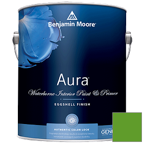Краска Aura Waterborne Interior Eggshell Finish (524) цвет 2030-10 Lizard Green