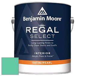 Benjamin Moore 550 Regal Select Waterborne Interior Pearl Finish краска цвет NCS S 1050-B90G 