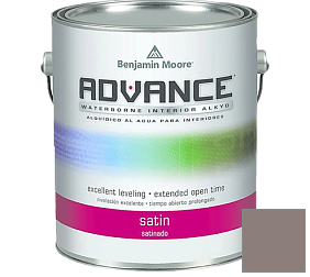 Краска Benjamin Moore 792. Advance Interior Paint-Satin эмаль цвет 2109-40 Smoked Oyster