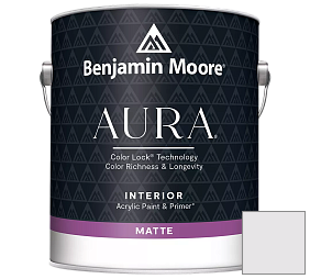 Краска Benjamin Moore Aura Interior Paint - Matte (522) цвет 882 Feathered Violet
