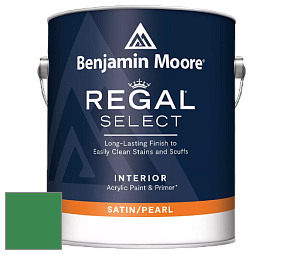 Benjamin Moore 550 Regal Select Waterborne Interior Pearl Finish краска цвет NCS S 3060-G10Y 