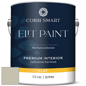 COLOR SMART CS 745 ELIT PAINT глубокоматовая моющаяся краска цвет 2142-50 Gray Mirage