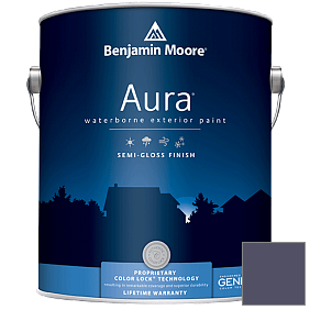 Краска Aura Waterborne Exterior Semi-Gloss Finish (632) цвет 2069-20 Blackberry Wine