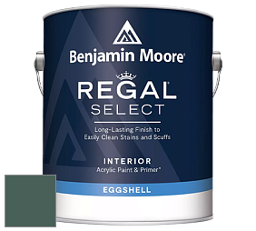 Benjamin Moore 549 Regal Select Waterborne Interior Eggshell Finish краска цвет 644 Garden Cucumber
