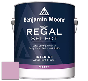 Benjamin Moore 548 IRegal Select Interior Paint - Matte краска цвет 2083-50 Pink Pansy