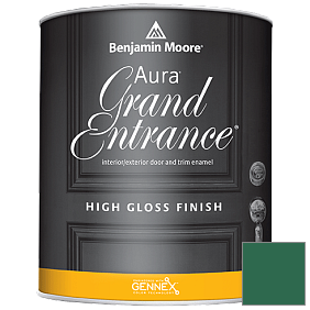 Краска Aura Grand Entrance High Gloss (148) цвет 2042-10 True Green