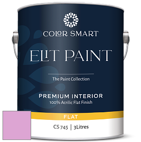 COLOR SMART CS 745 ELIT PAINT глубокоматовая моющаяся краска цвет 2077-50 Pretty Pink