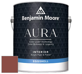 Benjamin Moore Aura 524 Waterborne Interior Eggshell Finish краска цвет 2172-20 Mars Red