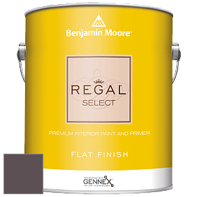 Benjamin Moore 547 Regal Select Waterborne Interior Flat Finish краска цвет 2116-20 Vintage Wine