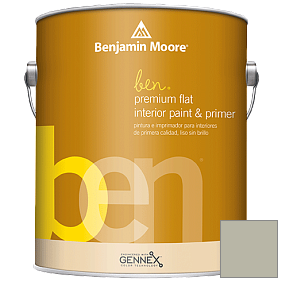 Краска Ben Premium Interior Latex Flat (W625) цвет 1495 October Mist