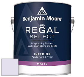 Benjamin Moore 548 IRegal Select Interior Paint - Matte краска цвет 2071-70 Misty Lilac