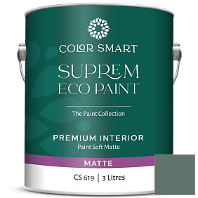Краска COLOR SMART CS 619 SUPREM ECO PAINT матовая краска цвет 692 Jack Pine