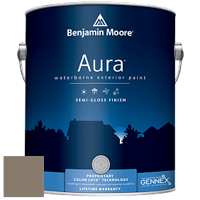 Benjamin Moore Aura 632 Waterborne Exterior Semi-Gloss Finish краска цвет 979 Stampede