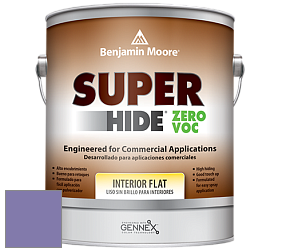 Benjamin Moore 355 Super Hide Zero Voc Interior Flat краска цвет NCS S 3040-R60B 