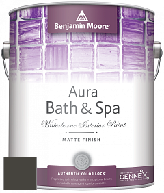 Benjamin Moore Aura 532 Bath & Spa Waterborne Interior Paint Matte Finish краска цвет NCS S 8505-G80Y 