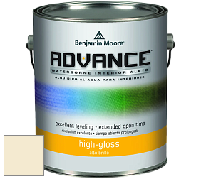 Benjamin Moore 794 Advance Interior Paint-High Gloss глянцевая алкидная эмаль цвет 934 Light as a Feather