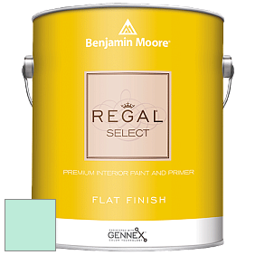 Benjamin Moore 547 Regal Select Waterborne Interior Flat Finish краска цвет 2039-60 Seafoam Green