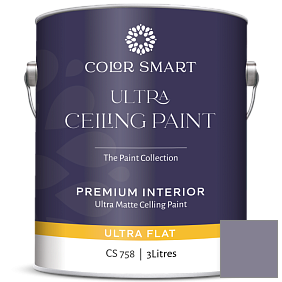 Краска COLOR SMART CS 758 ULTRA CEILING PAINT ультраматовая краска цвет 2117-40 Tropical Dusk
