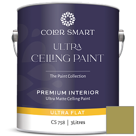 Краска COLOR SMART CS 758 ULTRA CEILING PAINT ультраматовая краска цвет 2147-30 JalapeÃ±o Pepper