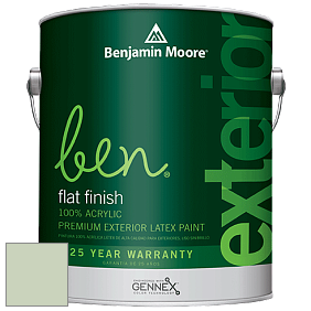 Benjamin Moore Ben 541 Waterborne Exterior Flat Finish краска цвет HC-120 BM HC-120