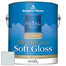 Benjamin Moore W096 Regal Select Exterior Paint-Moor GloSoft Gloss Finish краска цвет AF-540 