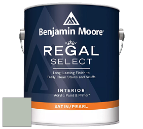 Benjamin Moore 550 Regal Select Waterborne Interior Pearl Finish краска цвет 459 Woodland Green