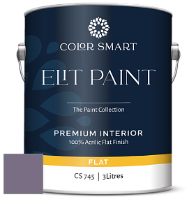 COLOR SMART CS 745 ELIT PAINT глубокоматовая моющаяся краска цвет NCS S 5020-R50B 
