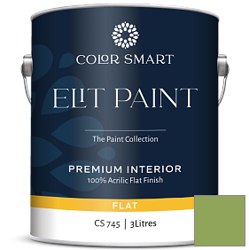 Краска COLOR SMART CS 745 ELIT PAINT глубокоматовая моющаяся краска цвет 427 Napa Vineyards