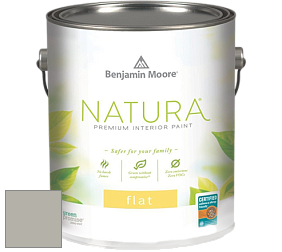 Benjamin Moore 512 Natura Interior Flat Finish матовая краска цвет 2137-50 Sea Haze