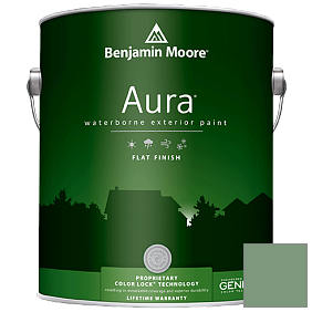 Краска Aura Waterborne Exterior Flat Finish (629) цвет HC-128 BM HC-128
