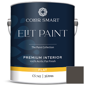 Краска COLOR SMART CS 745 ELIT PAINT глубокоматовая моющаяся краска цвет 2134-10 Night Horizon