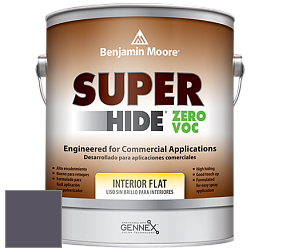 Benjamin Moore 355 Super Hide Zero Voc Interior Flat краска цвет 2117-30 Shadow
