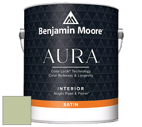 Benjamin Moore Aura 526 Waterborne Interior Satin Finish покрытие цвет 542 Corn Stalk