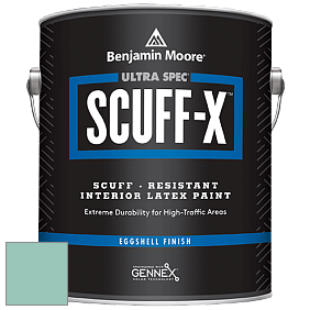 Benjamin Moore 485 Ultra Spec SCUFF-X Interior Eggshell Finish краска цвет 2040-50 Hazy Blue