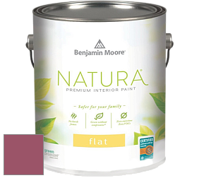 Benjamin Moore 512 Natura Interior Flat Finish матовая краска цвет 2085-30 Gypsy Love