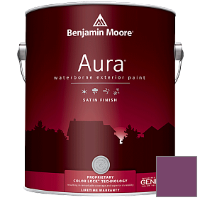 Краска Aura Waterborne Exterior Satin Finish (631) цвет 2074-20 Summer Plum