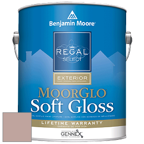Benjamin Moore W096 Regal Select Exterior Paint-Moor GloSoft Gloss Finish краска цвет 2099-50 CafÃ© Mocha