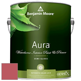 Benjamin Moore Aura 528 Waterborne Interior Semi-gloss Finish краска цвет NCS S 2060-R 